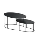 Slim Irony Oval Coffee Tables Zeus