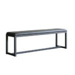 Big Brother Metal Bench with leather