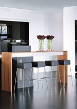 barstools in black