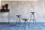 barstools wood