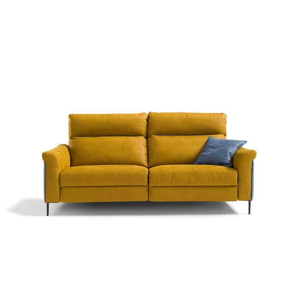 Denver Leather Sofa with Relax mechanism