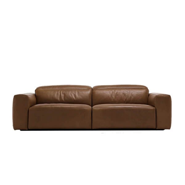 Beverly Leather Sofa with Relax mechanism