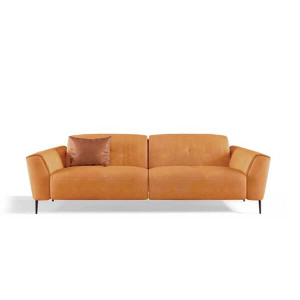 Charles Modern Leather Sofa