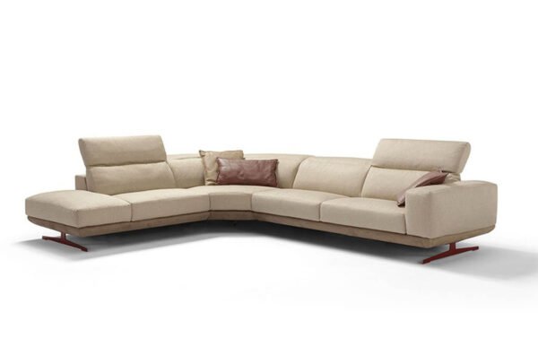 Gloria Corner leather sofa