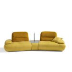 Hoops Design Leather Sofa