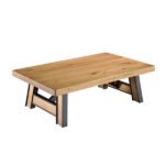 Otium Handmade Solid Oak coffee table